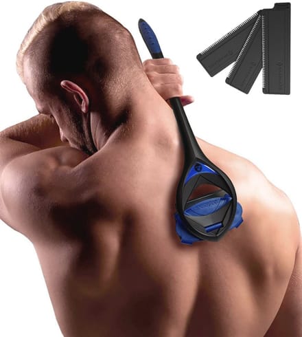 Doe-Het-Zelf Rug- en Lichaamsontharingsapparaat met Ergonomische Handgreep voor een Gladde Scheerbeurt
