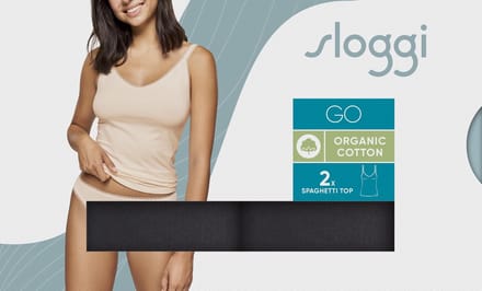 Sloggi Dames GO 2-Pack Shirt 10207356/0004-XS