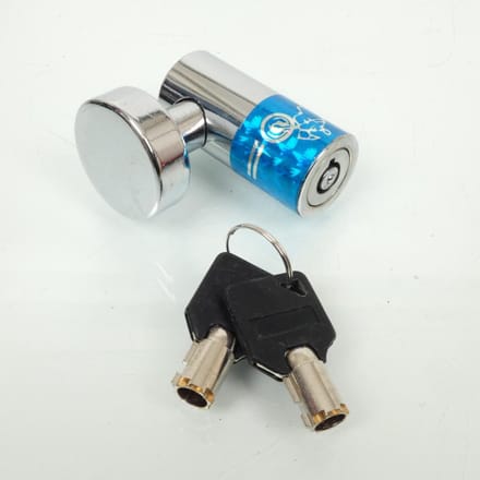 Mini-schijfremslot Star Locks voor tweewieler bromfiets Nieuw