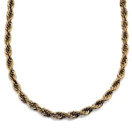 Collin Amager Goudkleurige 10 mm Touwschakelketting