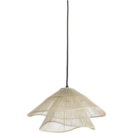 Light & Living - Hanglamp ALAMEDA - Ø36x29cm - Wit