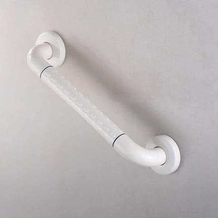 Badkamer handvat - Veiligheidshandgreep - Extra ondersteuning - Antislip deeltjes - 42 cm - Wit