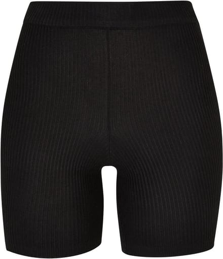 Urban Classics - Rib Knit Korte broek - 3XL - Zwart