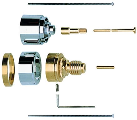 GROHE Verlengingsset Automatic 2000 47172 f.Gr.o.Spartaste 1/2\" 27,5mm chroom, 47172000