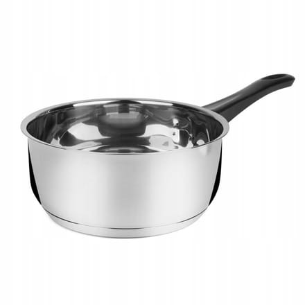 RVS Steelpan 14 cm - 0.8L - Geschikt voor Inductie