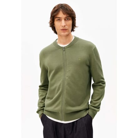 Zip-up sweatshirt Armedangels Agaamon