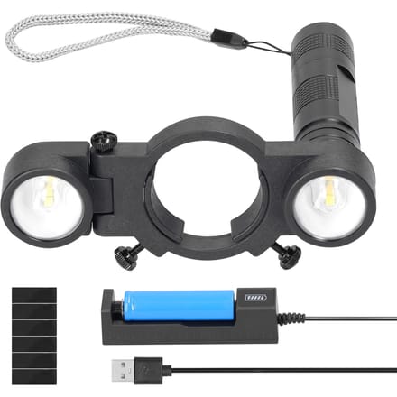 Spuitmachineverlichting Airbrushlamp Universele spuitlamp Verstelbaar Oplaadbaar invulbaar with battery black