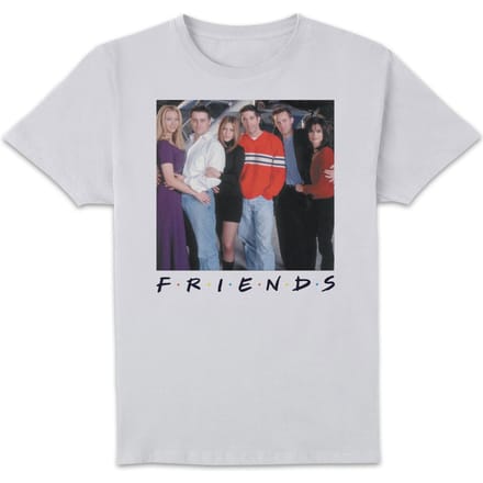 Friends Cast Pose t-shirt - Wit - 5XL