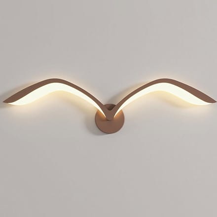 Vogel Wandlamp 9W Creatief Zeemeeuw Muurverlichting Metaal Acryl Warm Wit