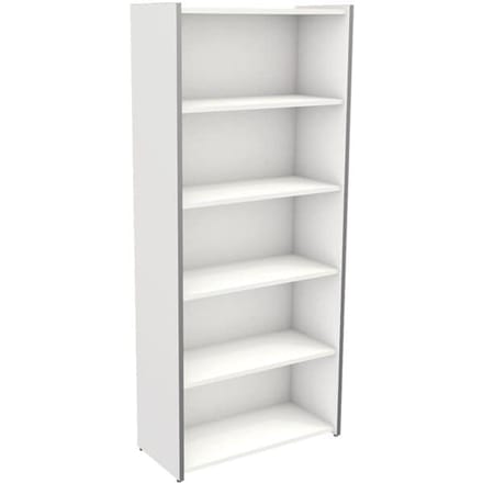Open Kantoorkast Oxford - Wit - 5 Ordnerhoogtes - 183cm