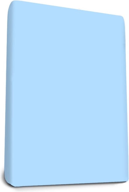 Snurky Hoeslaken Luxe 60 x 120 cm - Blauw