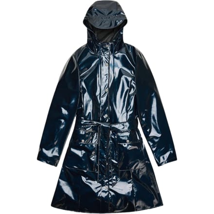 Rains Curve W Trenchcoats Blauw 18130 Curve W