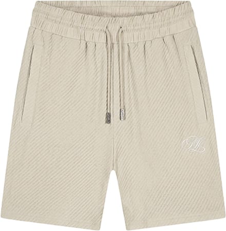 Malelions Diagonal Seersucker Shorts