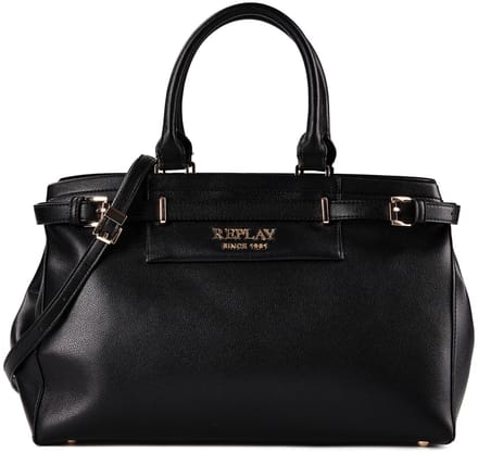 REPLAY handtas schoudertas Handbag Black zwart