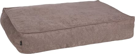 Kussen Oana Rechthoekig Taupe met rand 100x70x18cm