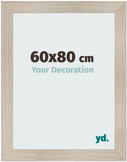 Your Decoration - Fotolijst 60x80 cm - MDF - Eiken Licht - Pisa