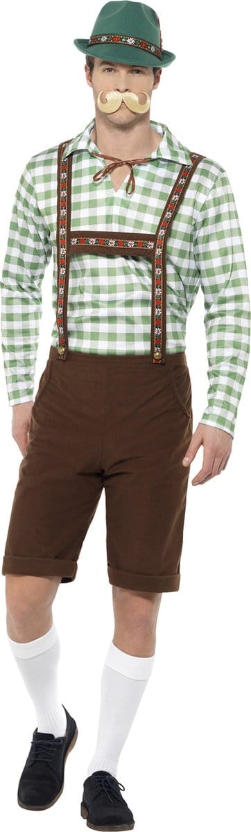 Budget bavarian kostuum heren - Maat M