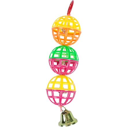 Speelballetjes met bellen Ø4 - 15cm