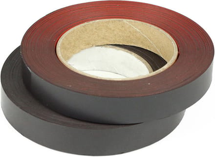 Magneetband op rol - Geel - 10 m x 20 mm
