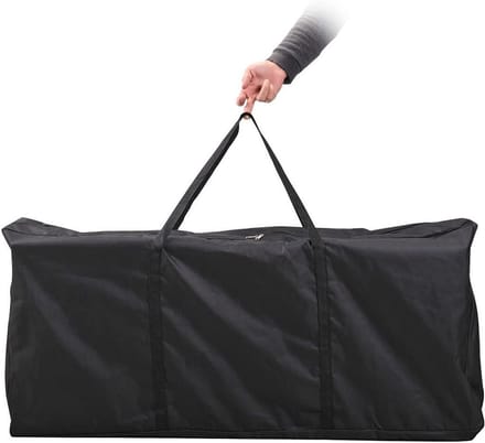DJ Booth Draagtas - DJ Facade Tas - DJ Optredens - Versterkte Bodem - 118 x 56 x 12 cm