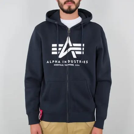 Hoodie Alpha Industries Basic Zip