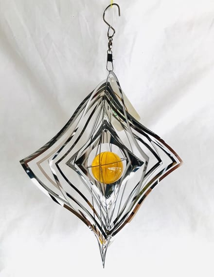Cosmo Spinner - ca. 8" / 20 cm Diamanten golf ,Diamond Wave ,windspinners