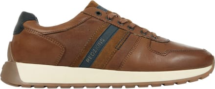 Hertel lage leren sneakers