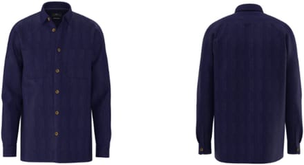 Fynch-Hatton Corduroy Overshirt – Navy