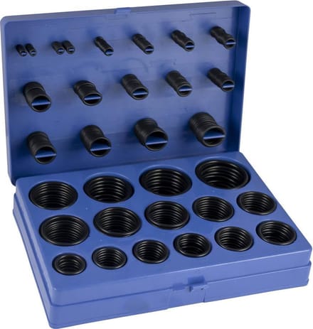 JBM Tools | O-ring rubber - O-ringen assortiment Metrisch 386 Delig