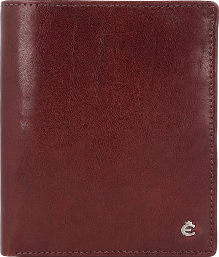 Esquire Toscana Portemonnee RFID Leer 11 cm - Jongens - Staand formaat - coffee