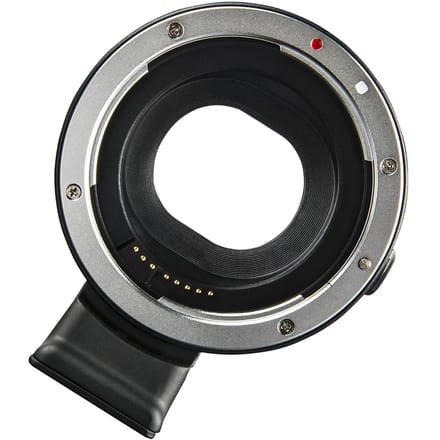 Adaptateur de Monture d'Objectif Autofocus EF EOS M pour Objectif Canon EF EF S vers Appareil Photo Hybride Canon EOS black
