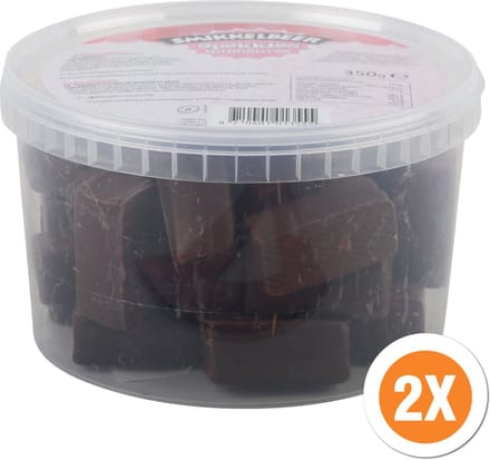 Smikkelbeer - Choco Mallows - 2x350 Gram - Silo's - Chocolade Marshmallows - Voordeelverpakking