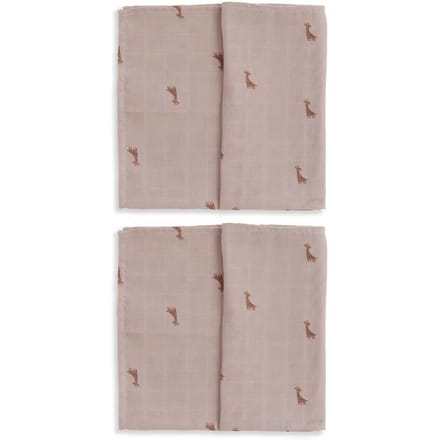 Lange mousseline doek voor baby's Gloop! Safari (x2)