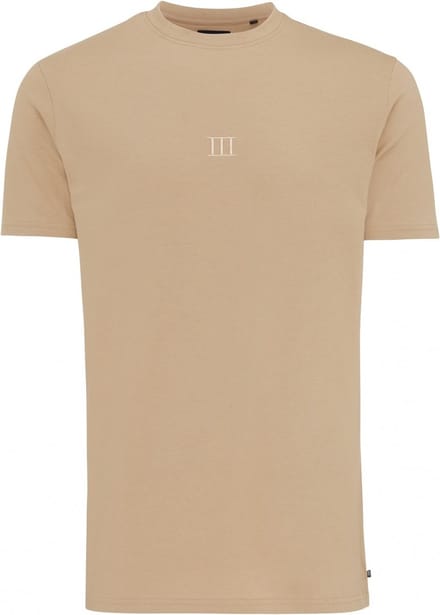 TRESANTI | CONCHE I T-shirt met logo | Taupe | Size S