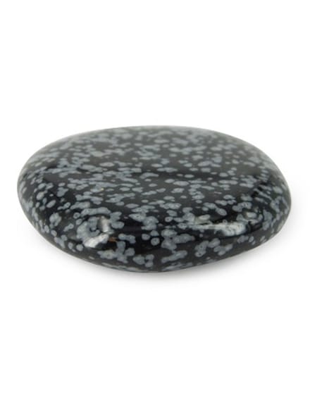Obsidiaan sneeuwvlok zaksteen