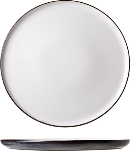 Cosy&Trendy Ciel Blanc Plat Bord - Ø 27.5 cm - Set-4