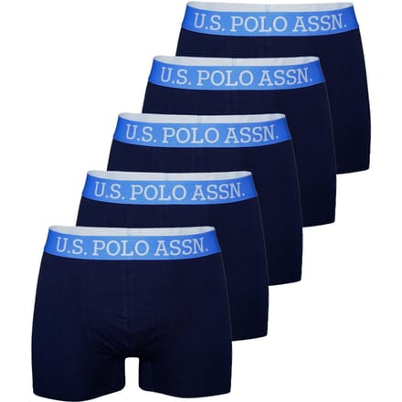 U.S. POLO Boxershorts 5 Pack Unterhosen Boxer