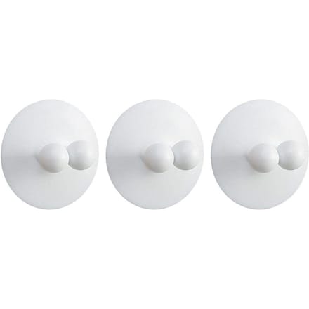 3PCS Crochet de Rangement Mural Sans Perforation Avec Ventouse Support de Rangement Universel pour Épicerie Porte-Brosse à Dents Livraison Directe CHINA