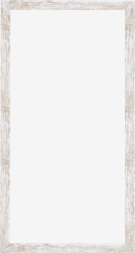 Fotolijst 20x40 cm - MDF - White Wash - Cork