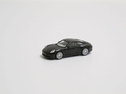 Herpa 1/87 Porsche 991 Carrera 4S,  zwart metallic