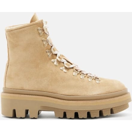 AllSaints Wanda Shearling Boot Stone White Taglia: 41 | Stivali Outlet | Donna | Bianco