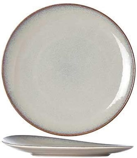 Vigo - Beige - Dessertbord - D18cm - Porselein - (Set van 6)