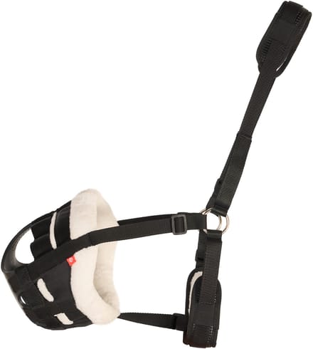 Imperial Riding - Grazing Muzzle IRHFur - Graasmasker met Bond - Maat Cob