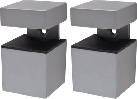 duraline cube mat zilver