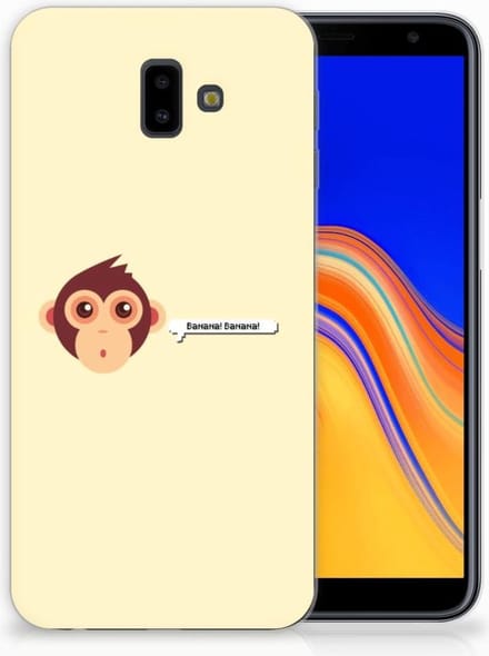 Samsung Galaxy J6 Plus (2018) Telefoonhoesje met Naam Monkey