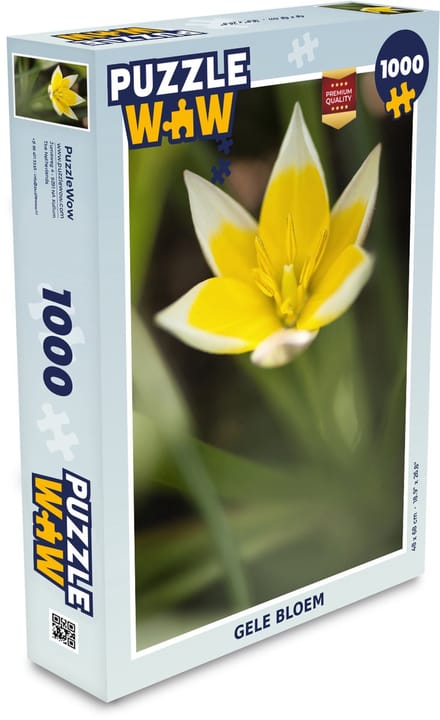 Puzzel Bloem - Tuin - Geel - Legpuzzel - Puzzel 1000 stukjes volwassenen