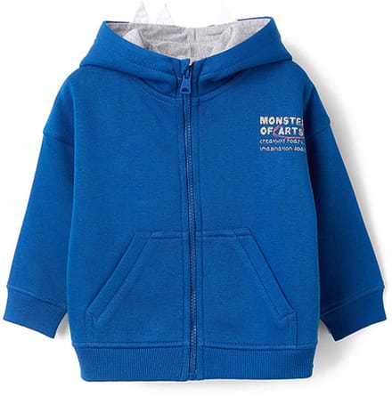 Zippy Zbbap0201 Sweatshirt Blauw 6-9 Months Jongens