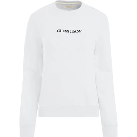 Guess Jeans W4yq10kc811 Sweatshirt Wit M Vrouw