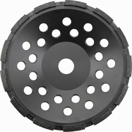 Graphite Serie - Diamantslijpschijf - 125mm - Enkels segment - Voor haakse slijpmachines