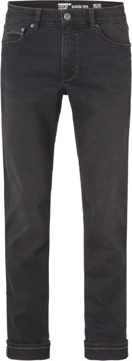 Paddocks Pipe Motion&Comfort black moustache use - heren spijkerbroek jeans - W36/L32